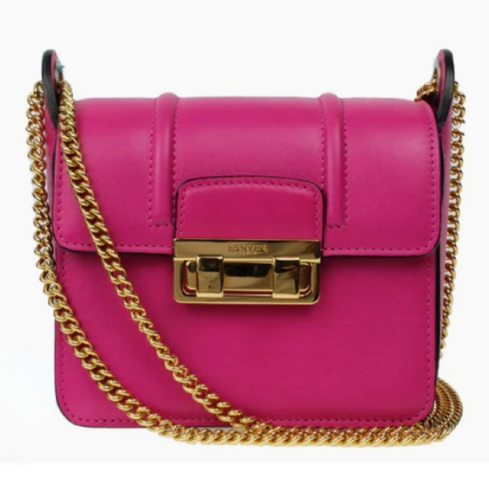 LANVIN Fuschia Crosssbody Bag - Picture 8 of 16